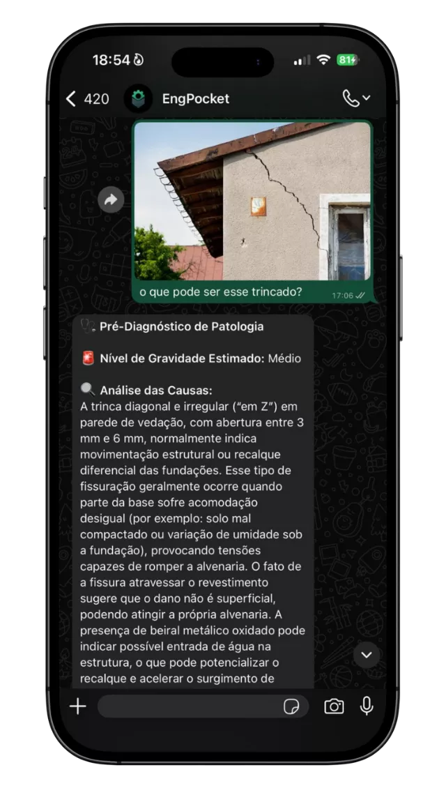 Receba a solução em segundos — EngPocket